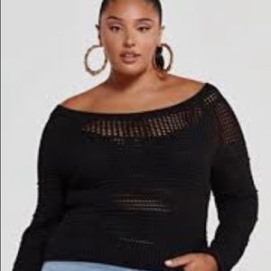 Knit Cropped Sweater